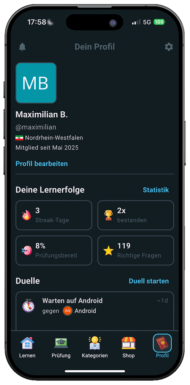 Leben in Deutschland iPhone Screenshot